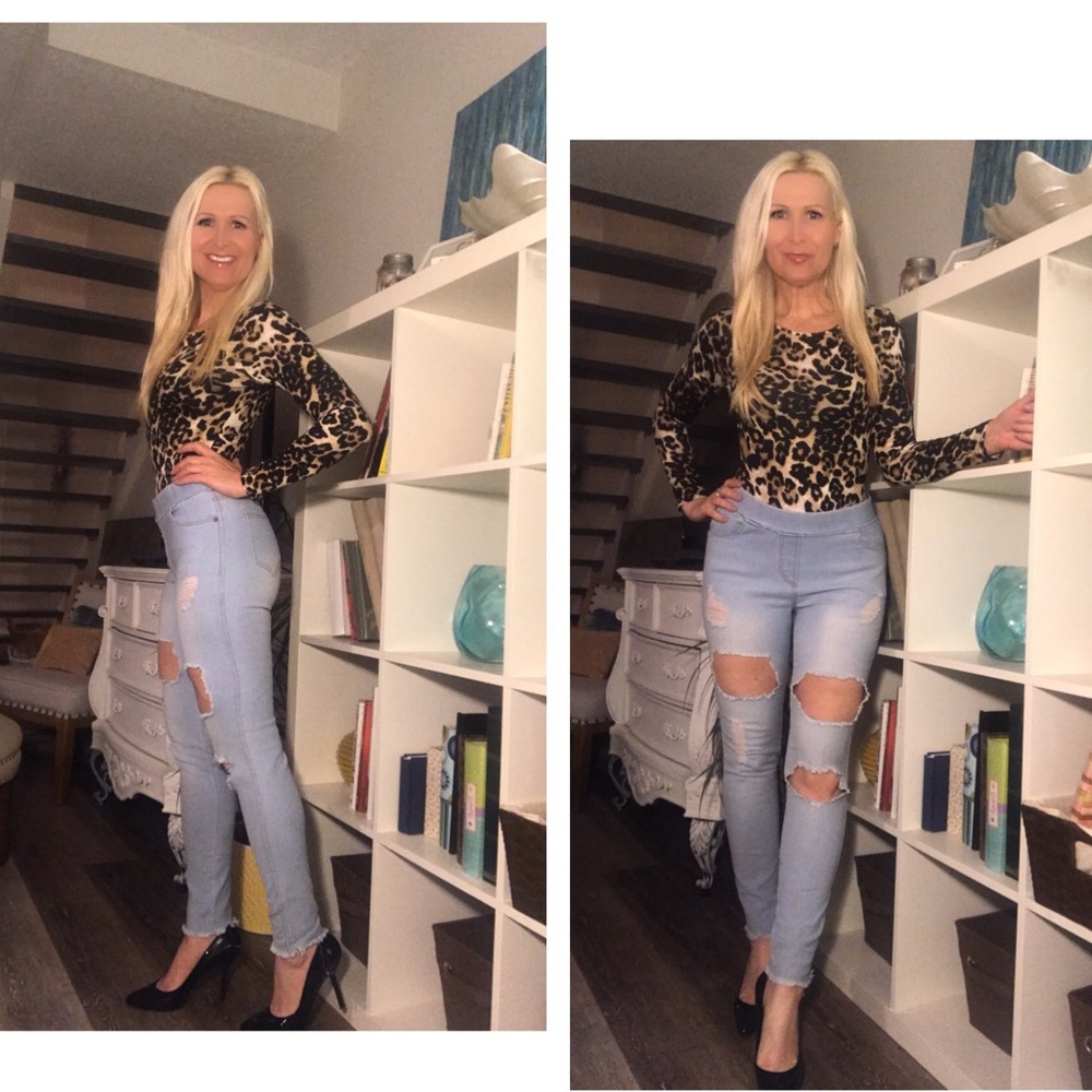 ☕️Lovely Rustic Jegging🌟